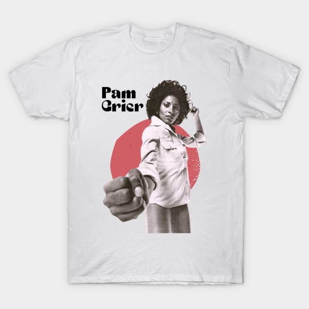 Pam grier t shirt online